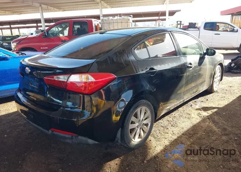2014 Kia Forte Lx из США, поврежденный, VIN KNAFX4A60E5178238